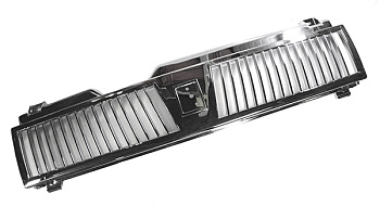 Облицовка радиатора ВАЗ-2108 метализированная (зубатая)