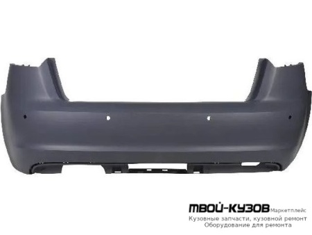БАМПЕР ЗАДНИЙ С ОТВ ПОД ДАТЧИКИ ГРУНТ (ТАЙВАНЬ) для Audi A3 (2008-2011)
