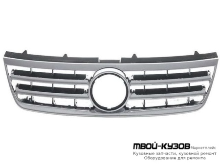 РЕШЕТКА РАДИАТОРА ХРОМ-ЧЁРНЫЙ (ТАЙВАНЬ) для Volkswagen TOUAREG (11.2002 - 2010)