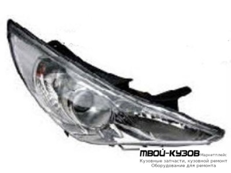 ФАРА ПРАВАЯ СТОРОНА ПОД КОРРЕКТОР (КИТАЙ) для Hyundai SONATA (2010-)