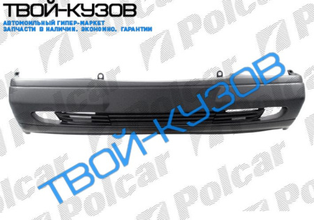 W202 92- (ELEGANСЕ)БАМПЕР ПОД ПОКР.С НАКЛ.И СО СПОЙЛЕРОМ