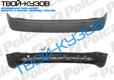 CADDY 04- БАМПЕР ЗАДНИЙ