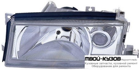 ФАРА ЛЕВАЯ СТОРОНА ПРОЗРАЧНЫЙ С ПРОТИВОТУМ ПОД КОРРЕКТОР (DEPO) для Skoda OCTAVIA (04.1997 - 07.2000 08.2000-)