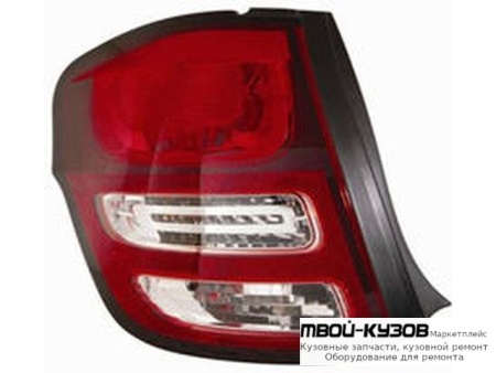 ФОНАРЬ ЗАДНИЙ ВНЕШНИЙ ЛЕВАЯ СТОРОНА (DEPO) для Citroen C3 (2009-) / DS3 (2010-)