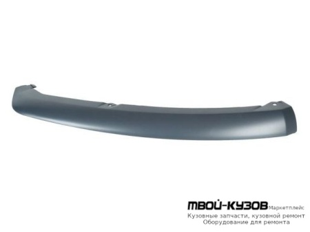 СПОЙЛЕР БАМПЕРА ПЕРЕДНИЙ ПРАВАЯ СТОРОНА ТЕМНО-СЕРЫЙ (КИТАЙ) для Ford FOCUS (2011-2014)