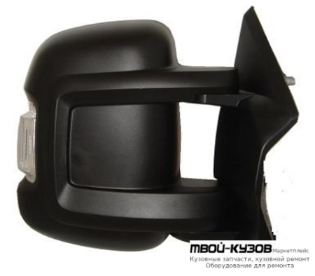 ЗЕРКАЛО ПРАВАЯ СТОРОНА МЕХАН С УКАЗАТЕЛЬ ПОВОРОТА (CONVEX) (ТАЙВАНЬ) для Peugeot BOXER (2006-) / CITROEN JUMPER (2006-) / FIAT DUCATO кроме Рос.сборки (2006-), Citroen JUMPER (2006-), Fiat DUCATO (2006-)