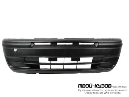 БАМПЕР ПЕРЕДНИЙ (5 ДВ) ЧЁРНЫЙ (ТАЙВАНЬ) для Fiat PUNTO (06.1999-)