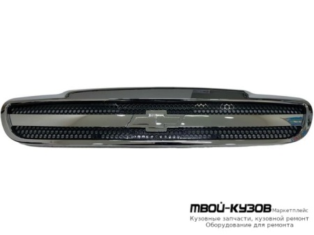 РЕШЕТКА РАДИАТОРА ХРОМ-ЧЁРНЫЙ (КИТАЙ) для Daewoo LANOS (1998-) CHEVROLET LANOS (2002-)