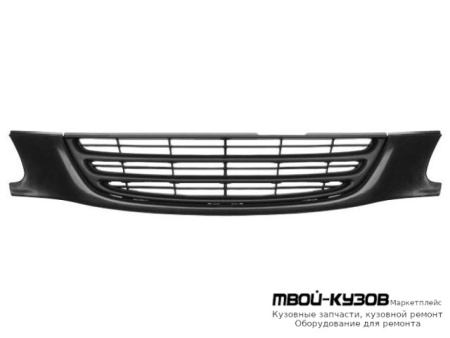 РЕШЕТКА РАДИАТОРА С НИЖН МОЛДИНГ ЧЁРНЫЙ (ТАЙВАНЬ) для Toyota AVENSIS (10.1997 - 06.2000) (07.2000 - 2003)