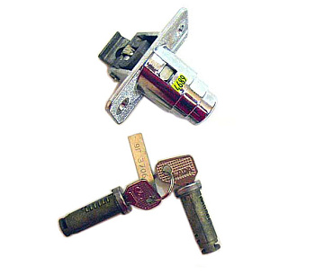 Вставки замков ВАЗ-2102 с замком багажника (ДААЗ)