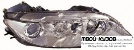 ФАРА ПРАВАЯ СТОРОНА С ПРОТИВОТУМ С КОРРЕКТОР (DEPO) для Mazda 6 (2002-2007)