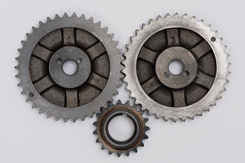 Звездочки ГРМ ВАЗ-2101 (комплект) (АвтоВАЗ) в уп.