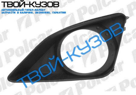 COROLLA 0307- РЕШЁТКА В БАМПЕР R С ОТВ. ДЛЯ П/Т