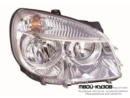 ФАРА ПРАВАЯ СТОРОНА С КОРРЕКТОР (DEPO) для Fiat DOBLO (2006-)