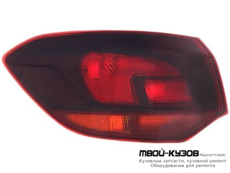 ФОНАРЬ ЗАДНИЙ ВНЕШНИЙ ЛЕВАЯ СТОРОНА (5 дв) (DEPO) ТОНИР для Opel ASTRA J (2009-)