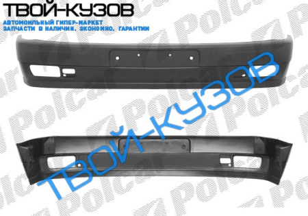 TRANS.T4 0990-0896 БАМПЕР ЧЕРНЫЙ+ОТВ.ПОД П/Т