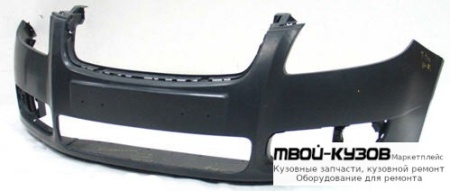 БАМПЕР ПЕРЕДНИЙ БЕЗ ОТВ ПОД ДАТЧИКИ С ОТВЕРСТИЯМИ ПОД ПРОТИВОТУМАННЫЕ ФАРЫ (ТАЙВАНЬ) для Skoda FABIA / ROOMSTER (2007-2009)