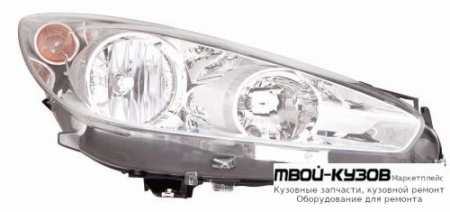 ФАРА ПРАВАЯ СТОРОНА С КОРРЕКТОР (DEPO) для Peugeot 308 (2007-)