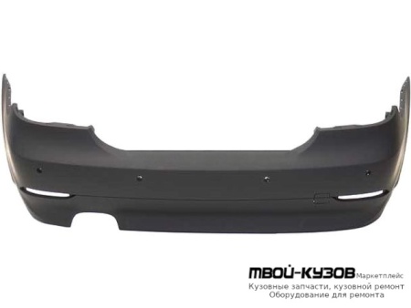 БАМПЕР ЗАДНИЙ (СЕДАН) С ОТВ ПОД ДАТЧИКИ ГРУНТ (ТАЙВАНЬ) для BMW E60 (2002-)