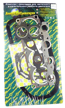 Набор прокладок двигателя полный ВАЗ-2112 (АвтоМирПроклад) Стандарт