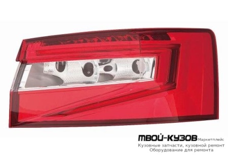 ФОНАРЬ ЗАДНИЙ ВНЕШНИЙ ПРАВАЯ СТОРОНА ДИОД (DEPO) для Skoda SUPERB (2015-)