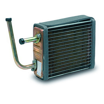 Радиатор отопителя ВАЗ-2106 медный 3-х рядный (широкий) (LUZAR) LRh 0101c