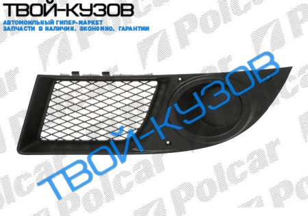DOBLO 06- РЕШЕТКА В ПЕРЕДНИЙ БАМПЕР ЛЕВАЯ БЕЗ ОТВ.