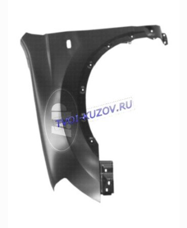 КРЫЛО ПЕРЕДН левое с отв.  - для NISSAN QUASHQAI