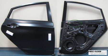 ДВЕРЬ ЗАДНИЙ ПРАВАЯ СТОРОНА (СЕДАН) (КИТАЙ) для Hyundai SOLARIS (2011-)