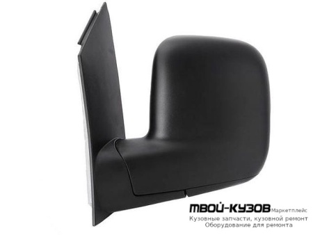 ЗЕРКАЛО ЛЕВАЯ СТОРОНА МЕХАН С ТРОСИК (ASPHERICAL) (ТАЙВАНЬ) для Volkswagen CADDY (2004-2009)