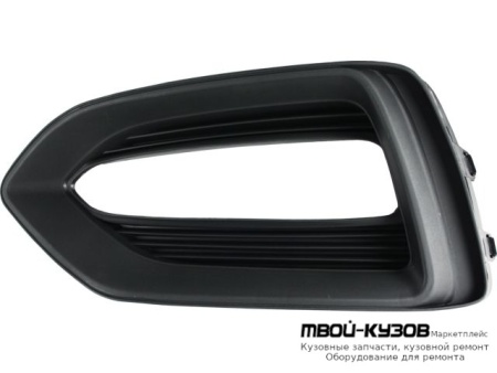 РЕШЕТКА БАМПЕРА ПЕРЕДНИЙ ЛЕВАЯ СТОРОНА С ОТВ П/ DRL( ХОД. ОГНИ) (КИТАЙ) для Hyundai SOLARIS (2017-)