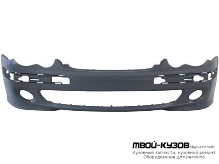 БАМПЕР ПЕРЕДНИЙ (ориг.) ГРУНТ для Mercedes W203 (07.2000-)