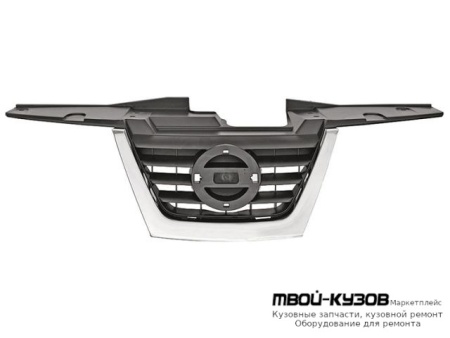 РЕШЕТКА РАДИАТОРА ЧЁРНЫЙ С ХРОМ МОЛДИНГ (ТАЙВАНЬ) для Nissan JUKE (2011-)