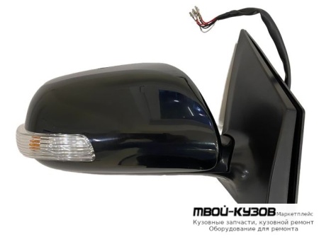 ЗЕРКАЛО ПРАВАЯ СТОРОНА ЭЛЕКТР , С ПОДОГРЕВОМ , УКАЗАТЕЛЬ ПОВОРОТА (КИТАЙ) для Toyota COROLLA E150 (2006-) СЕДАН