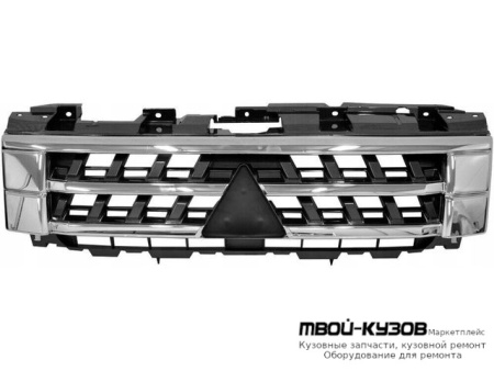 РЕШЕТКА РАДИАТОРА ХРОМ (КИТАЙ) для Mitsubishi PAJERO / MONTERO (2007-)