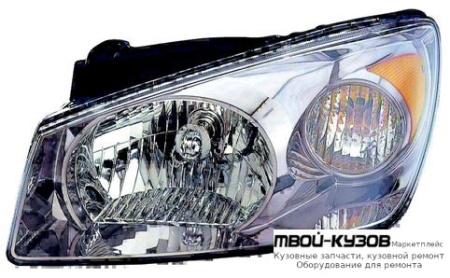 ФАРА ЛЕВАЯ СТОРОНА (КИТАЙ) для KIA CERATO (2004-)
