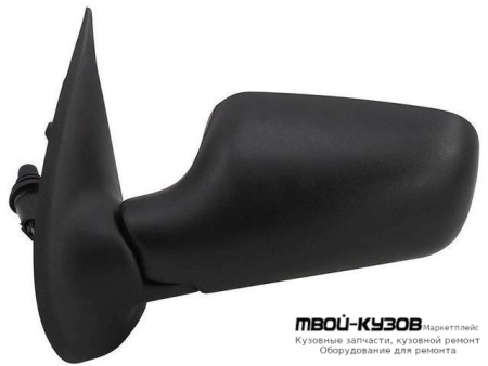 ЗЕРКАЛО ЛЕВАЯ СТОРОНА МЕХАН С ТРОСИК (3 ДВ) (FLAT) (ТАЙВАНЬ) для Fiat PUNTO (01.1993 - 05.1999)