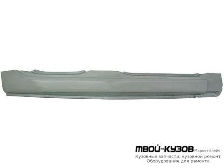 ПОРОГ ПРАВАЯ СТОРОНА (4 дв) (KLOKKERHOLM) для Peugeot 307 (08.2001-)