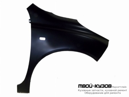 КРЫЛО ПЕРЕДНИЙ ПРАВАЯ СТОРОНА С ОТВ ПОД ПОВТОРИТЕЛЬ (ТАЙВАНЬ) для Nissan MICRA (2003-)