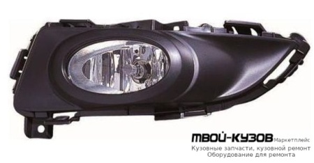 ФАРА ПРОТИВОТУМАННАЯ ЛЕВАЯ СТОРОНА С РАМК (ХЭТЧБЭК) 1.6 (DEPO) для Mazda 3 (2004-)