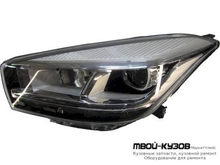 ФАРА ЛЕВАЯ СТОРОНА ЛИНЗОВАННАЯ С КОРРЕКТОР (КИТАЙ) для Chery TIGGO 4 (2018-2023) / TIGGO 4 PRO (2020-2023)