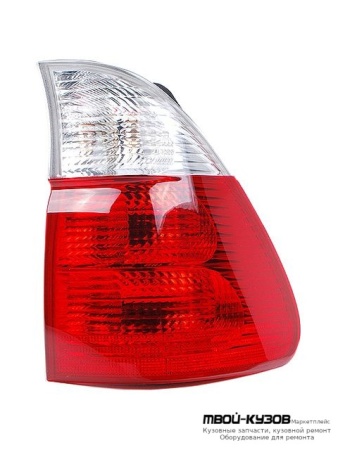 ФОНАРЬ ЗАДНИЙ ВНЕШНИЙ ПРАВАЯ СТОРОНА (DEPO) КРАСНЫЙ-БЕЛ для BMW E53 X5 (1999-2004.2004 - 2006)