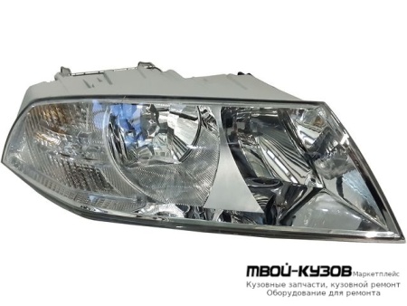 ФАРА ПРАВАЯ СТОРОНА +/- КОРРЕКТОР (КИТАЙ) для Skoda OCTAVIA (2004-2008)