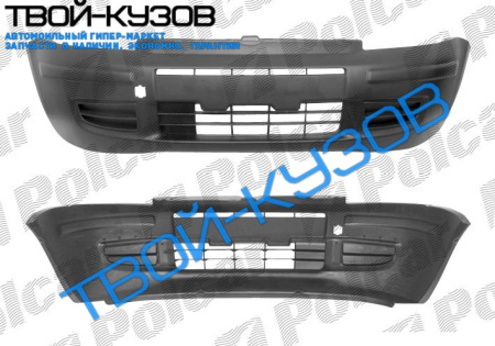 PANDA 03 - БАМПЕР ПЕРЕДНИЙ ЧЕРНЫЙ