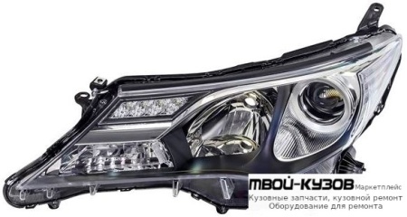 ФАРА ЛЕВАЯ СТОРОНА ДИОД ПОД КОРРЕКТОР (DEPO) для Toyota RAV4 (2013-)