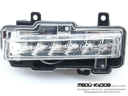 ФАРА ПРОТИВОТУМАННАЯ ЛЕВАЯ СТОРОНА DRL( ХОД. ОГНИ) ДИОД (КИТАЙ) для Mitsubishi PAJERO / MONTERO (2007-)