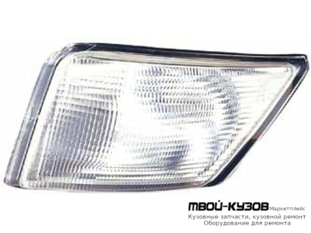 УКАЗ.ПОВОРОТА УГЛОВОЙ ЛЕВАЯ СТОРОНА (DEPO) БЕЛЫЙ для Iveco DAILY (1990 - 03.2000) (04.2000-)