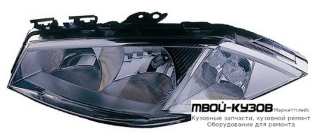 ФАРА ЛЕВАЯ СТОРОНА ПОД КОРРЕКТОР (DEPO) для Renault MEGANE (2003-2007)
