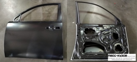 ДВЕРЬ ПЕРЕДНИЙ ЛЕВАЯ СТОРОНА (КИТАЙ) для Mitsubishi L200 (2005-), Mitsubishi PAJERO SPORT (2009-)