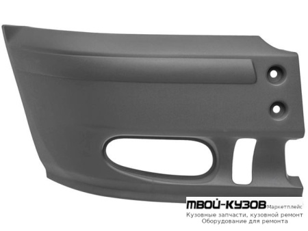 БОКОВИНА БАМПЕРА ПЕРЕДНИЙ ПРАВАЯ СТОРОНА СЕРЫЙ (ТАЙВАНЬ) для Ford TRANSIT (03.2000-)